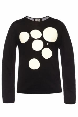 Printed sweater, zdjęcie 1 Printed sweater od Comme des Garcons Black